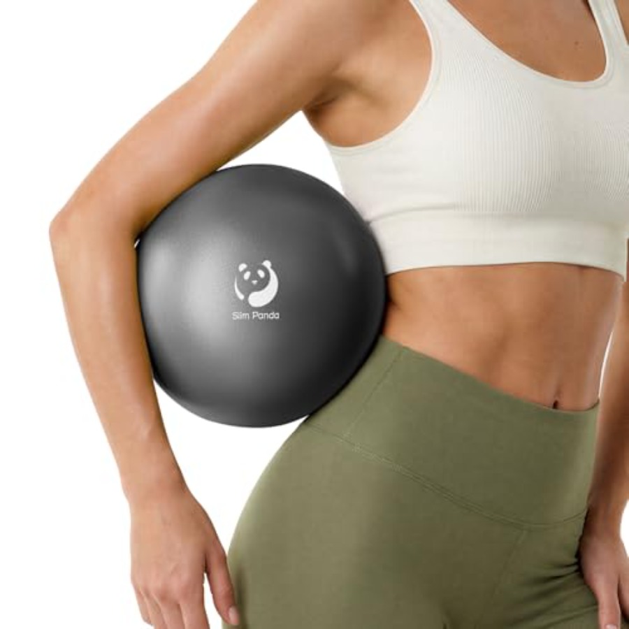 Pilates Yoga Ball Workout - Pilates Ball, 9 Inch Small Exercise