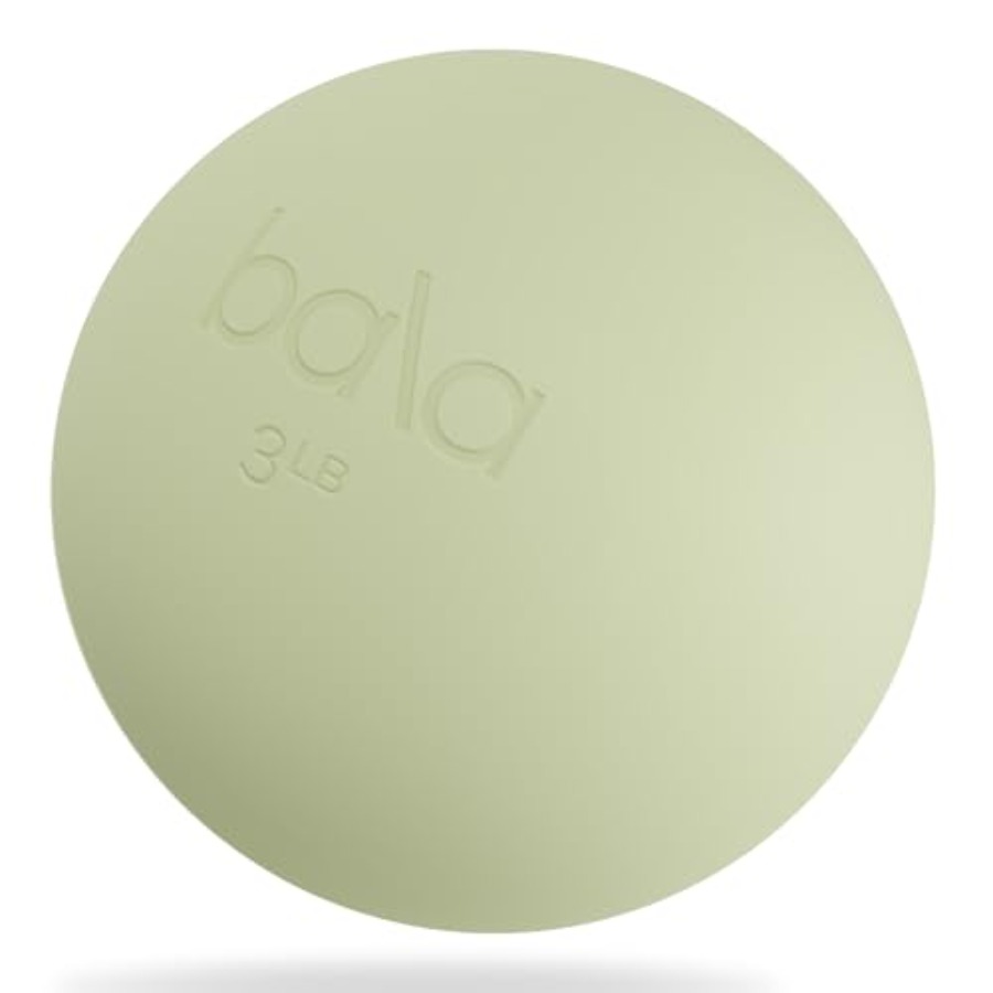 Pilates Yoga Ball Workout - Power Ball, Weighted Toning Exercise Ball