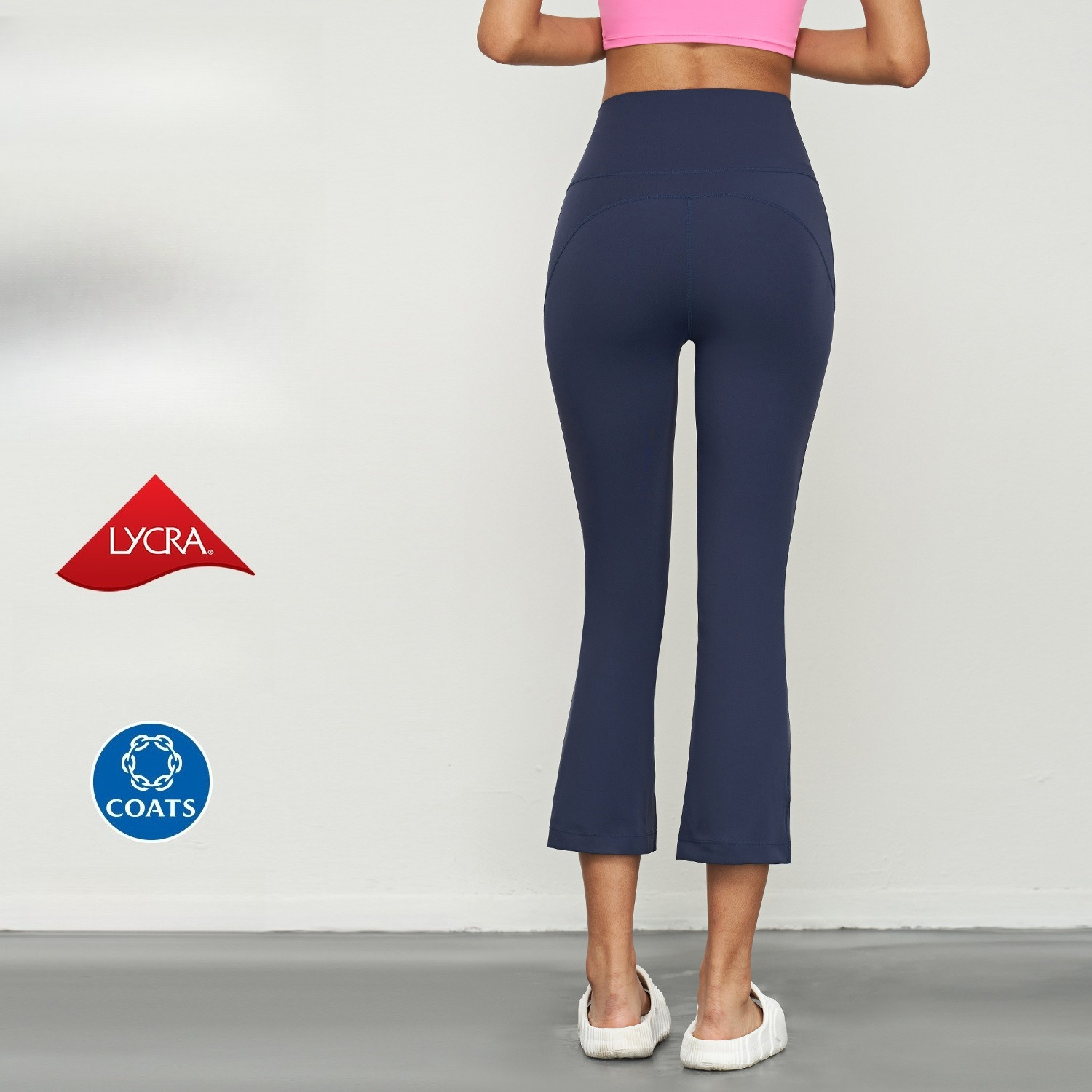 Cropped Flared Yoga Pants for  - Pilates Yoga Roma ulasan dan harga