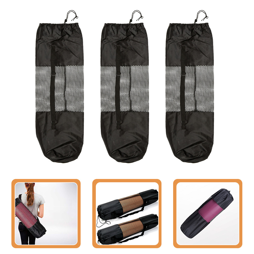 3Pcs Yoga Mat Carrier Bag Fash - Yoga Mat Bag Carrier ulasan dan harga