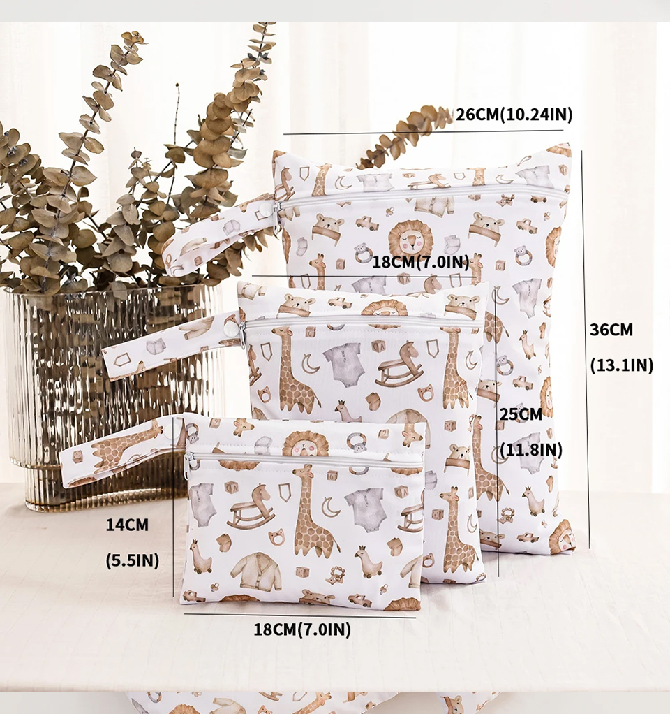3PCS Travel Wash Cosmetic Bag  - Pilates Yoga Bag ulasan dan harga