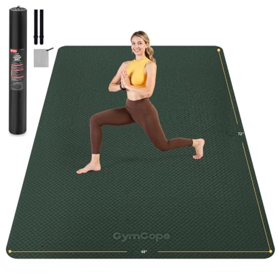 Extra Large Yoga Mat 72x48 or  - Pilates Yoga Or Gym ulasan dan harga