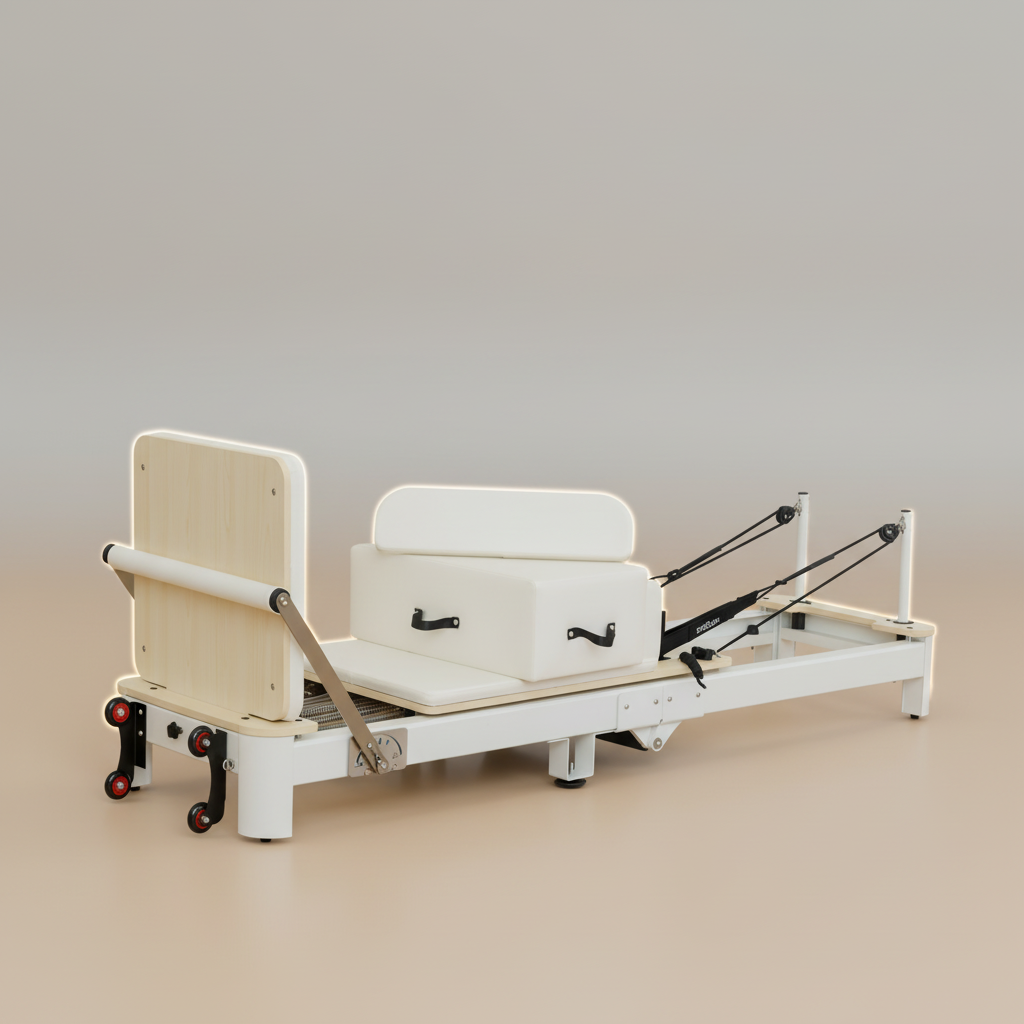 Pink Foldable Pilates Machine  - Pilates Yoga Or Gym ulasan dan harga