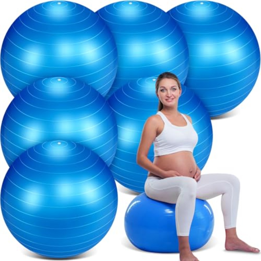 6 Pack Exercise Ball Bulk Infl - Pilates Yoga Ball Workout ulasan dan harga