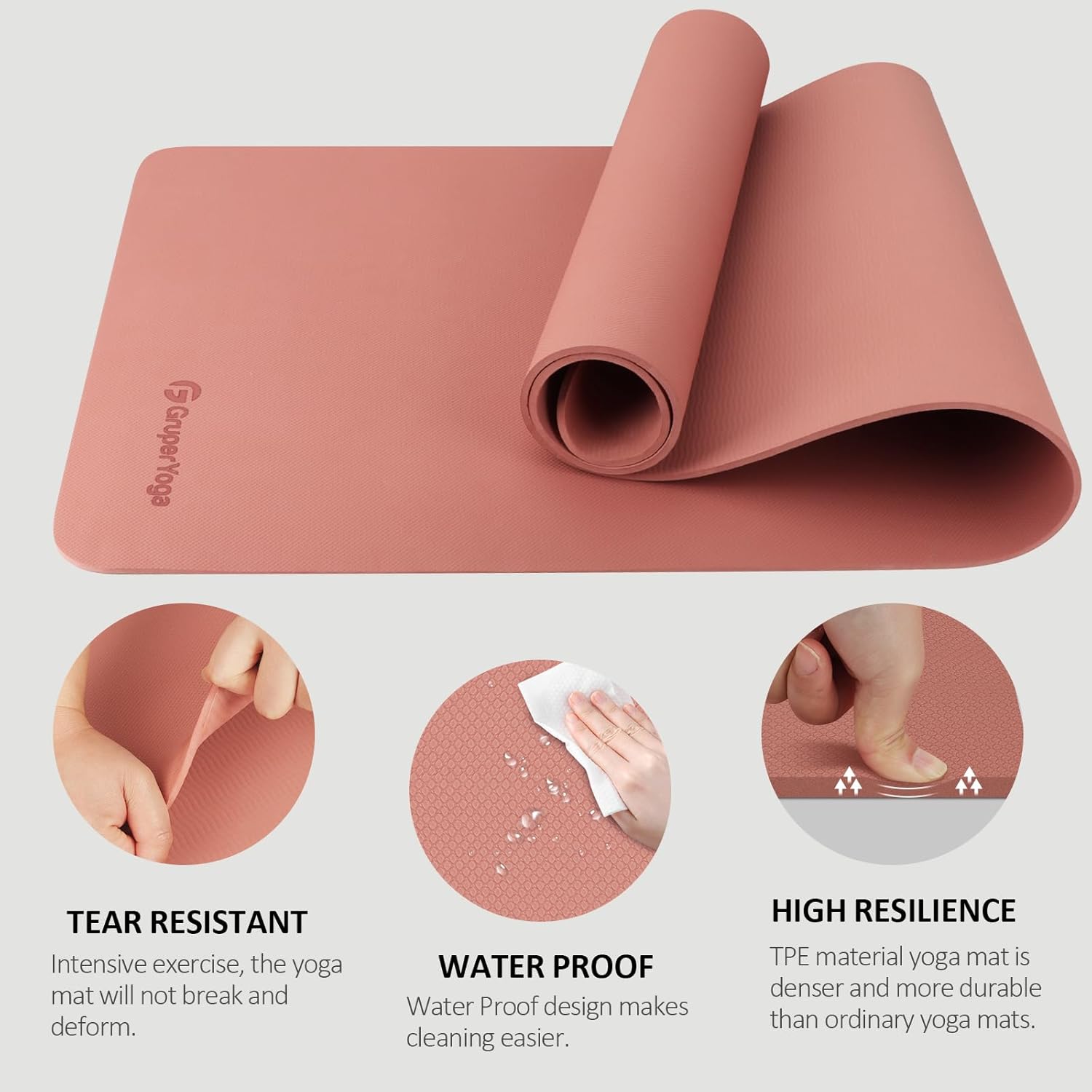 Yoga Mat Non Slip 72x24 Inch,  - Pilates Yoga Bag ulasan dan harga
