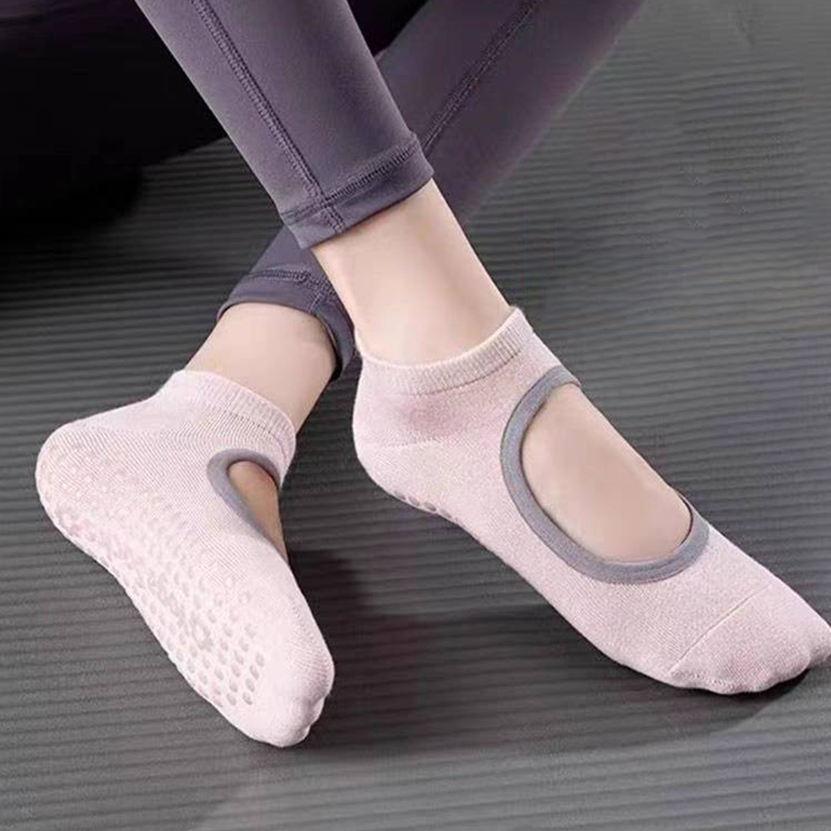 Non-Slip Yoga Socks for Women  - Yoga Pilates Yoga ulasan dan harga
