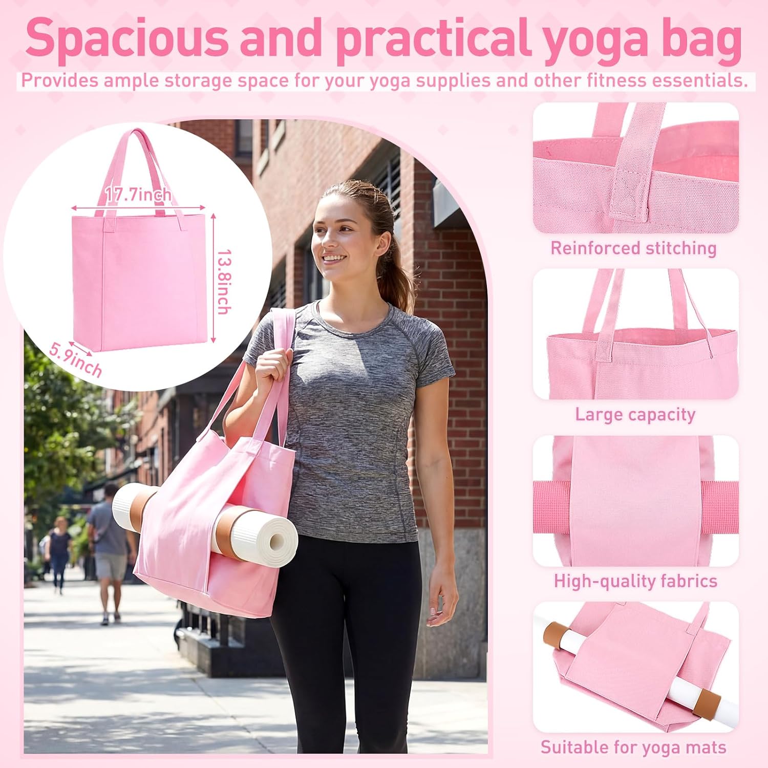 11 Pcs Pink Yoga Accessories S - Pilates Yoga Ball Workout ulasan dan harga