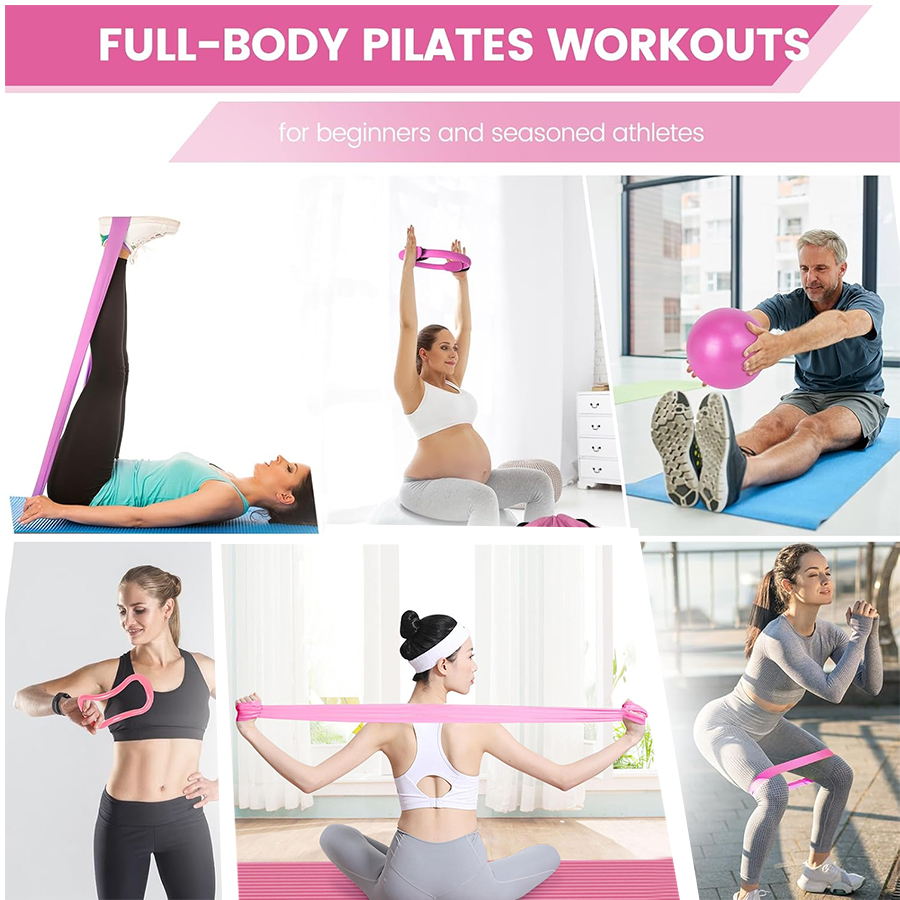Customized LOGO 5-Piece Home G - Pilates Yoga Ball Workout ulasan dan harga