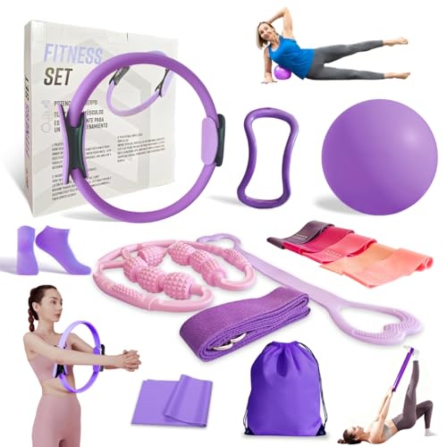 Home Workout Pilates Kit for W - Pilates Yoga Ball Workout ulasan dan harga