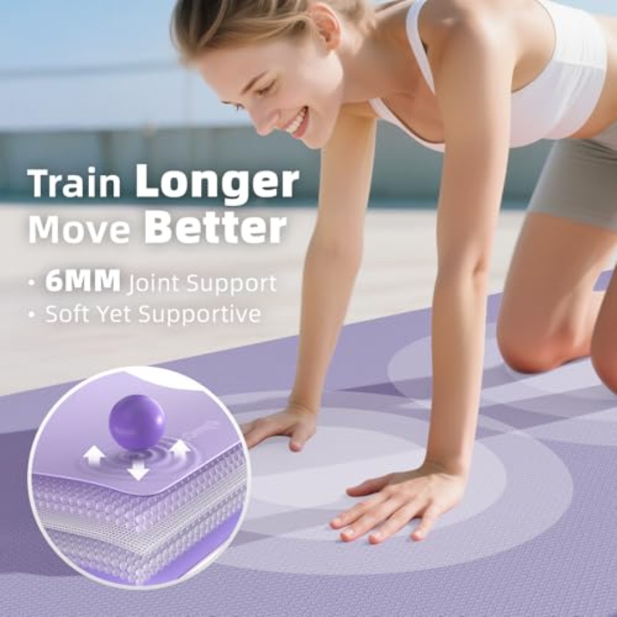 Extra Large Yoga Mat 72x48 or  - Pilates Yoga Or Gym ulasan dan harga