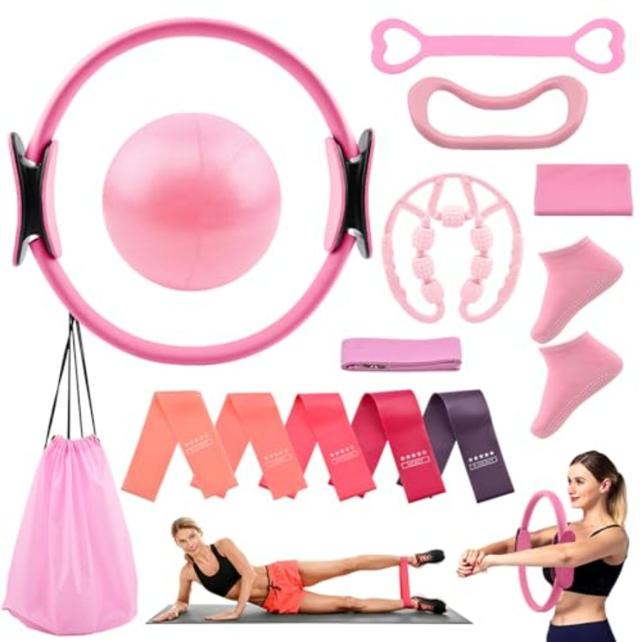 Pilates Essentials Kit for Wom - Pilates Yoga Ball Workout ulasan dan harga