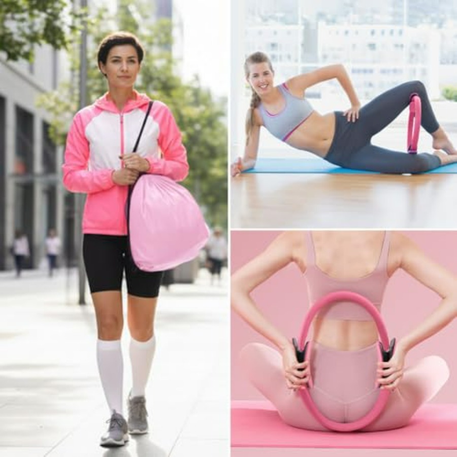 Pilates Essentials Kit for Wom - Pilates Yoga Ball Workout ulasan dan harga
