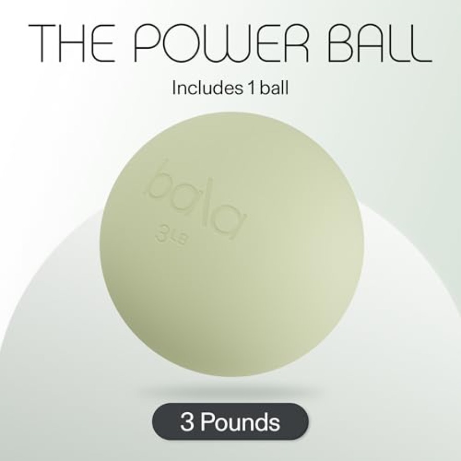 Power Ball, Weighted Toning Ex - Pilates Yoga Ball Workout ulasan dan harga