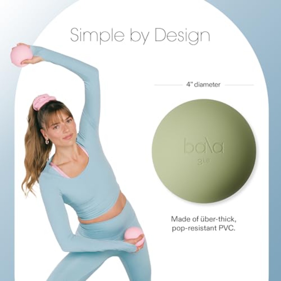 Power Ball, Weighted Toning Ex - Pilates Yoga Ball Workout ulasan dan harga