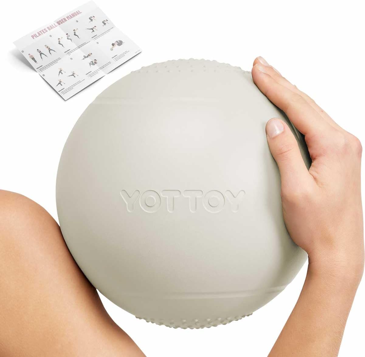 9-Inch Pilates Ball with Anti- - Pilates Yoga Ball Workout ulasan dan harga