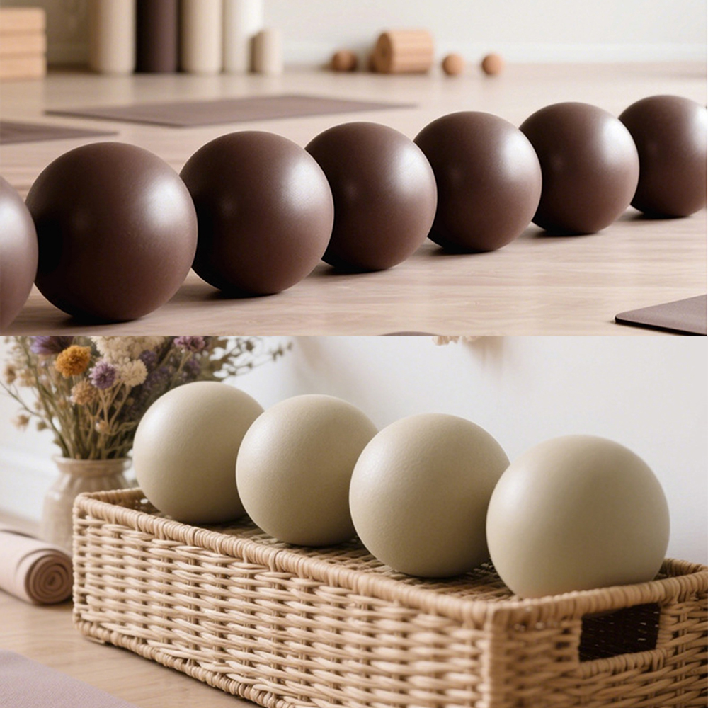 20cm Matte Exercise Ball Barre - Pilates Yoga Ball Workout ulasan dan harga