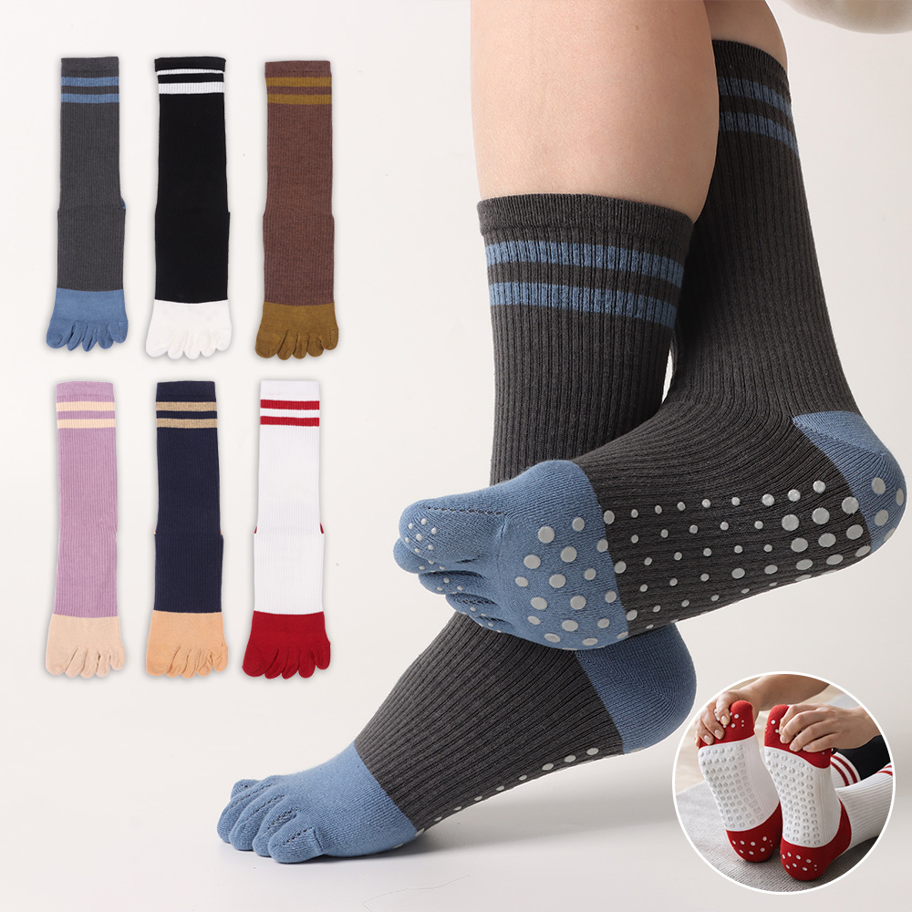 New Cotton Five-finger Yoga So - Pilates Yoga Youtube ulasan dan harga