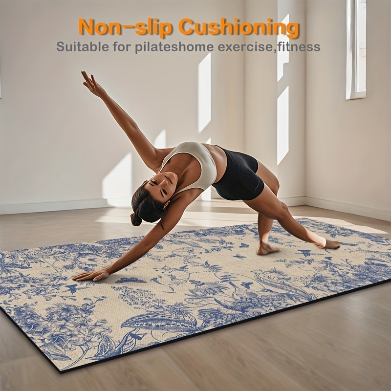 VIKAMA Vintage Floral Yoga Mat - Pilates Yoga Or Gym ulasan dan harga
