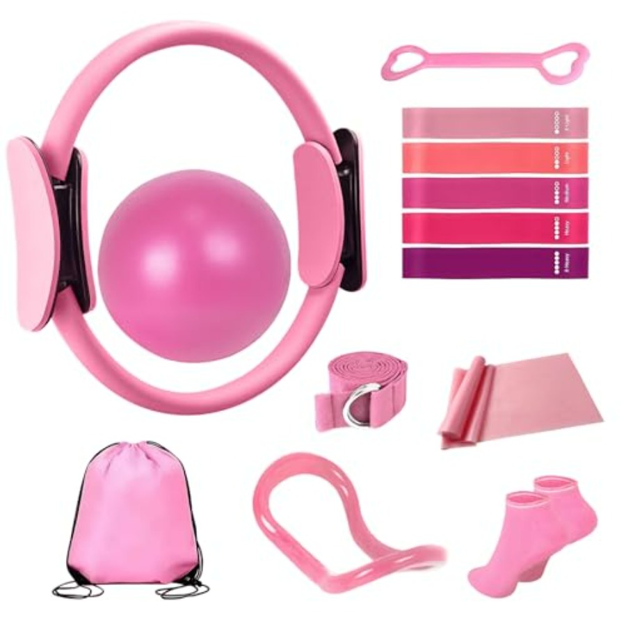 Pilates Equipment Kit for Wome - Pilates Yoga Ball Workout ulasan dan harga