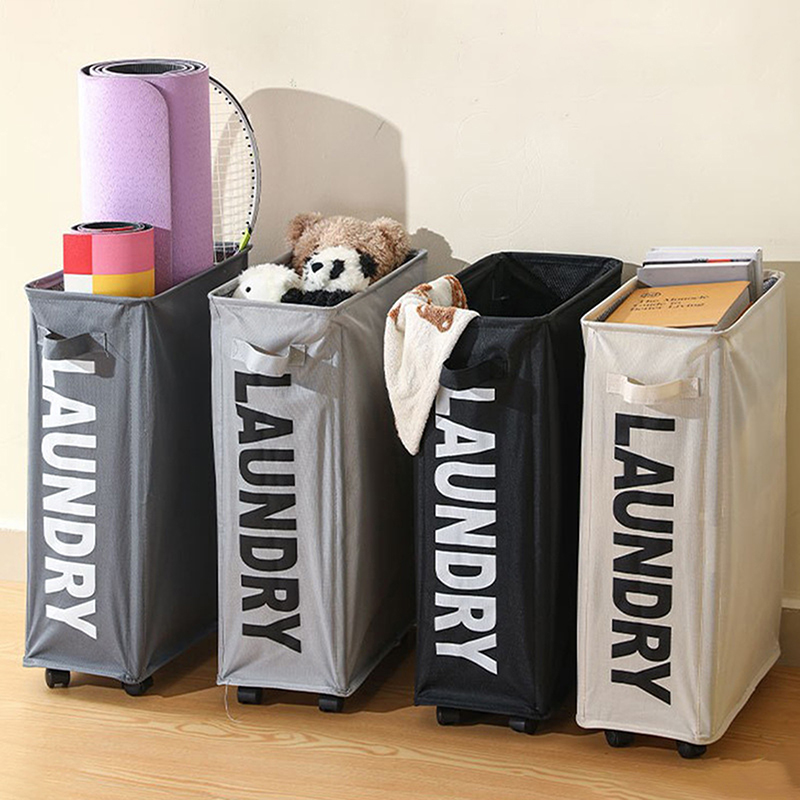 Laundry Basket With Wheels Lar - Yoga Mat Bag Carrier ulasan dan harga