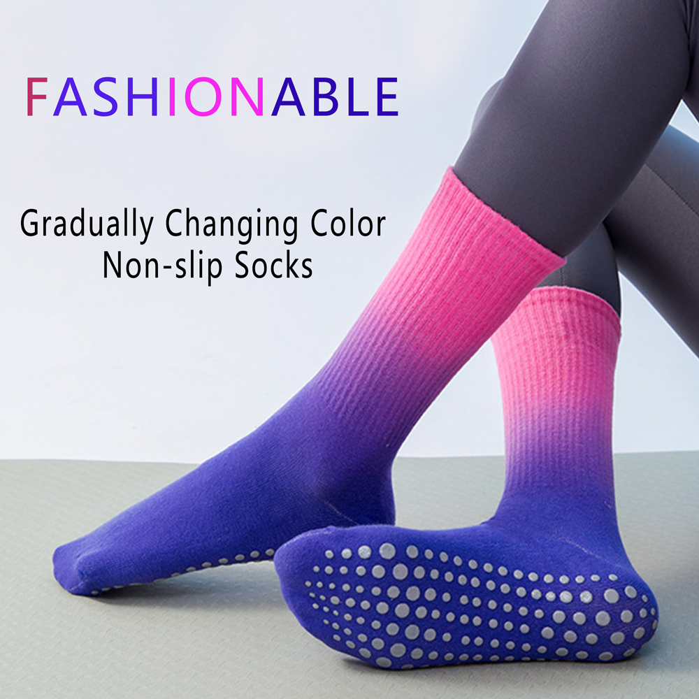Colourful Women Sports Socks C - Pilates Yoga Youtube ulasan dan harga