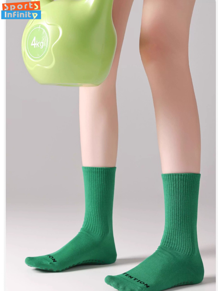 Solid Color Yoga Socks Anti Sl - Pilates Yoga Youtube ulasan dan harga