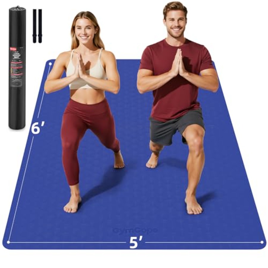 Extra Large Yoga Mat 72x48 or  - Pilates Yoga Or Gym ulasan dan harga